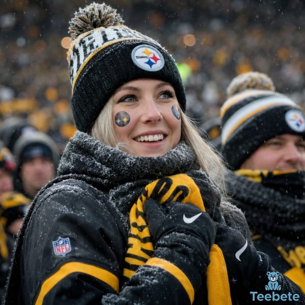 Steelers Fans Dressing For Cold Weather Games