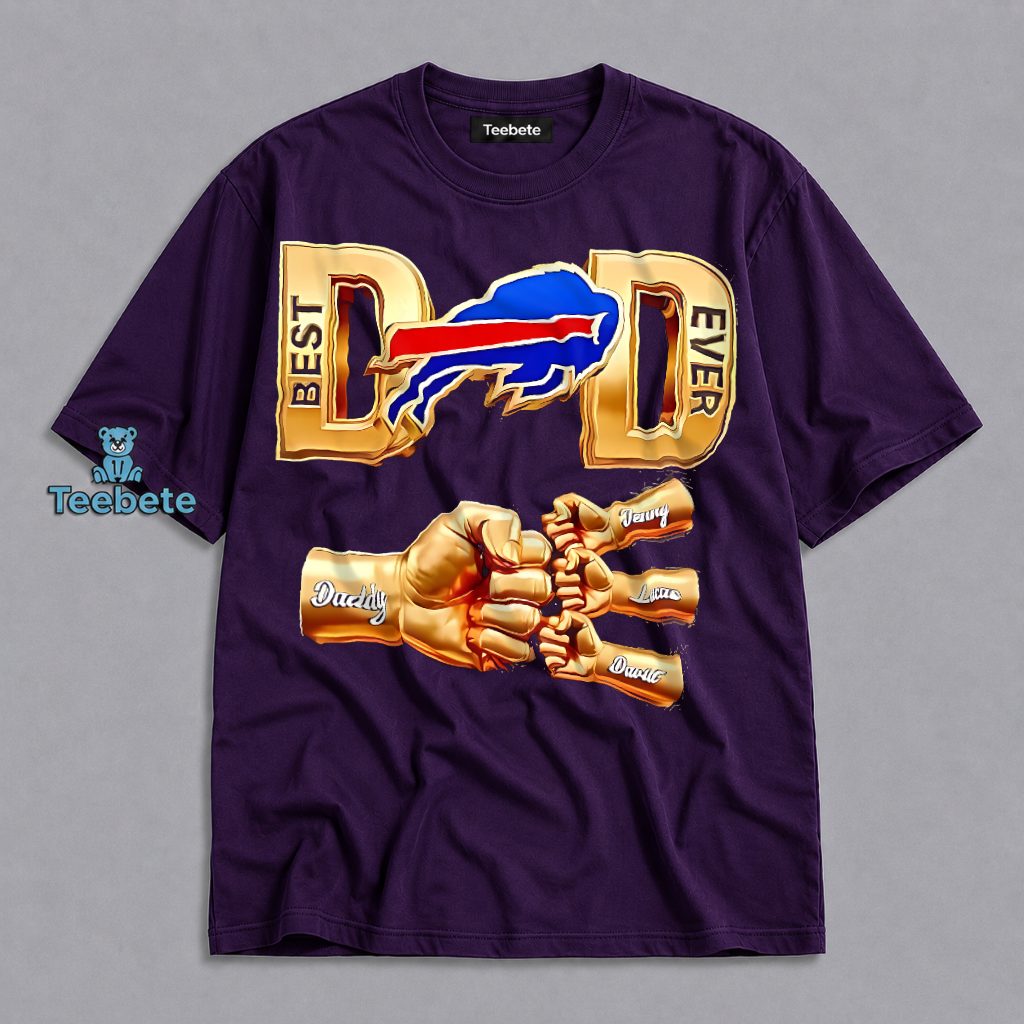 Best Dad Ever Buffalo Bills NFL Football Father’s Day Shirt