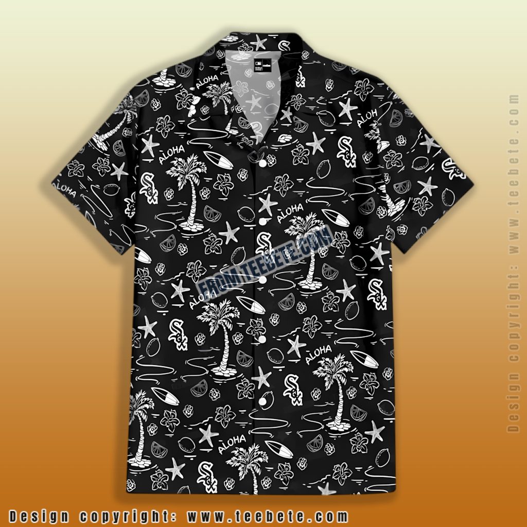 Aztec Stripe Chicago White Sox Hawaiian Shirt