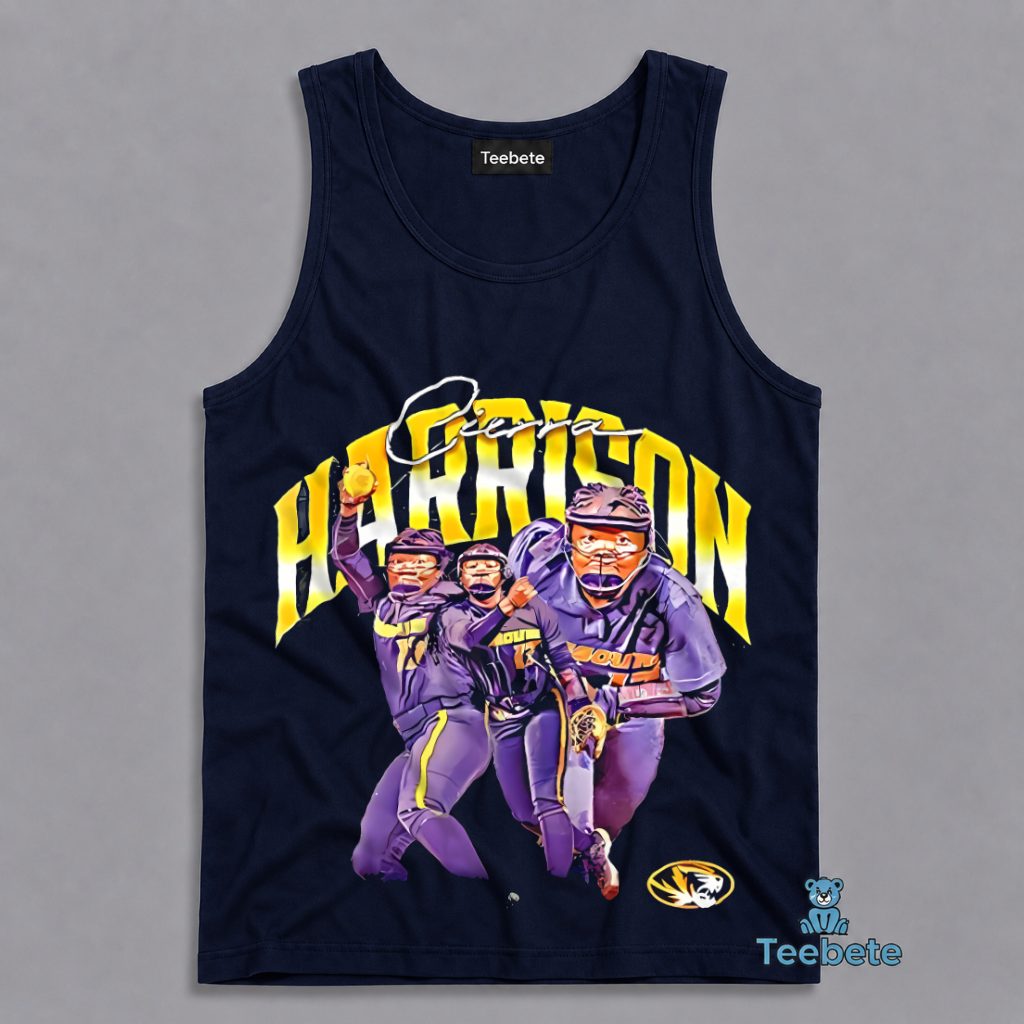 Cierra Harrison Missouri Tigers Softball Player Vintage Retro Fan Tanktop Cierra Harrison Missouri Tigers Softball Player Vintage Retro Fan Tanktop