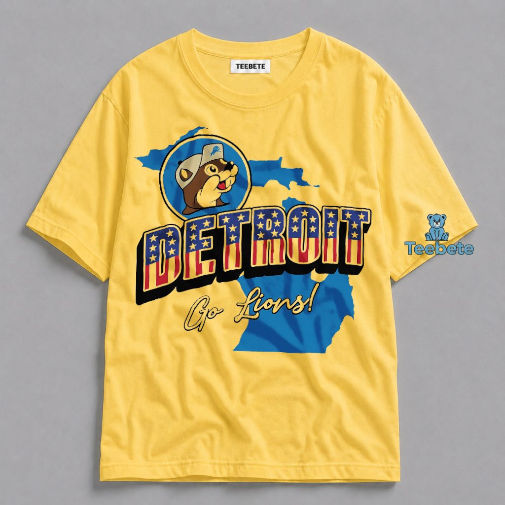 Detroit Go Lions Patriotic Michigan Pride Football Fan Shirt