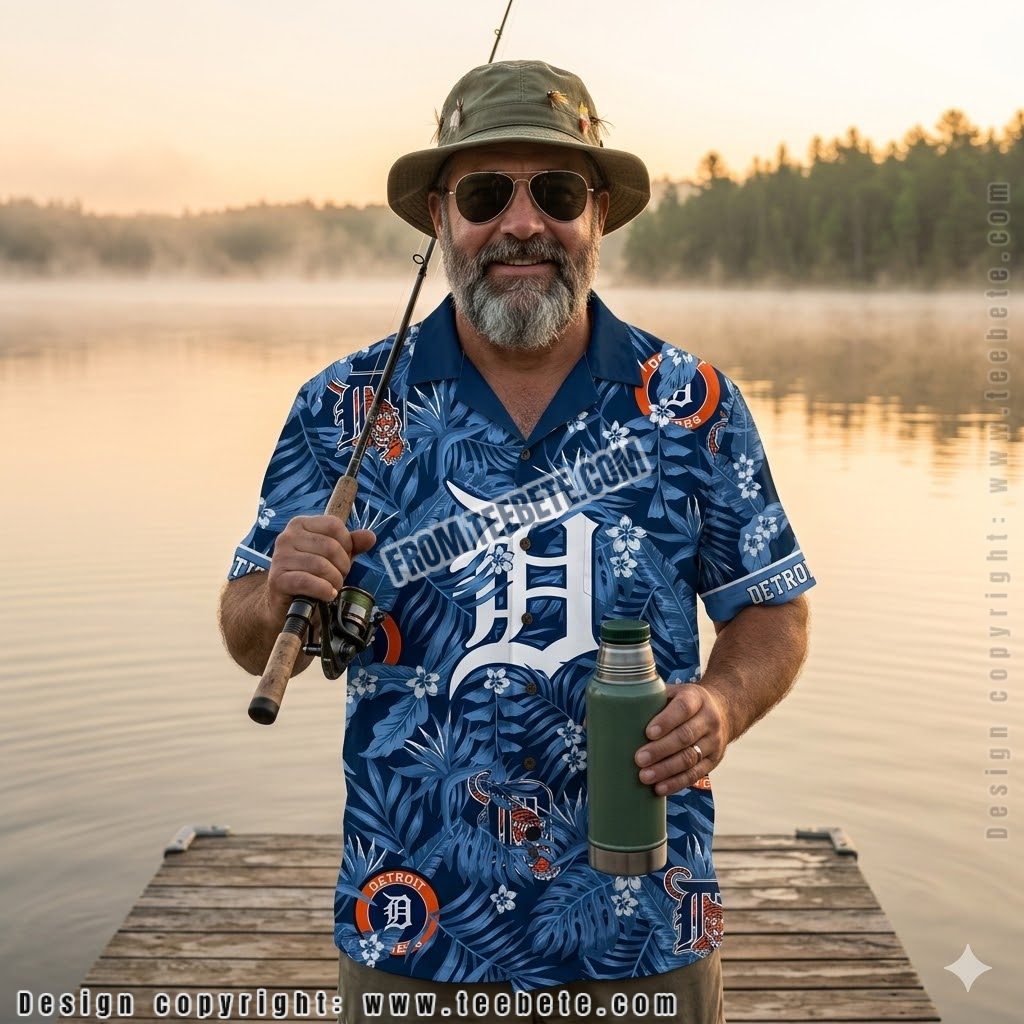 Detroit Tigers Motivational Quote Hawaiian Shirt