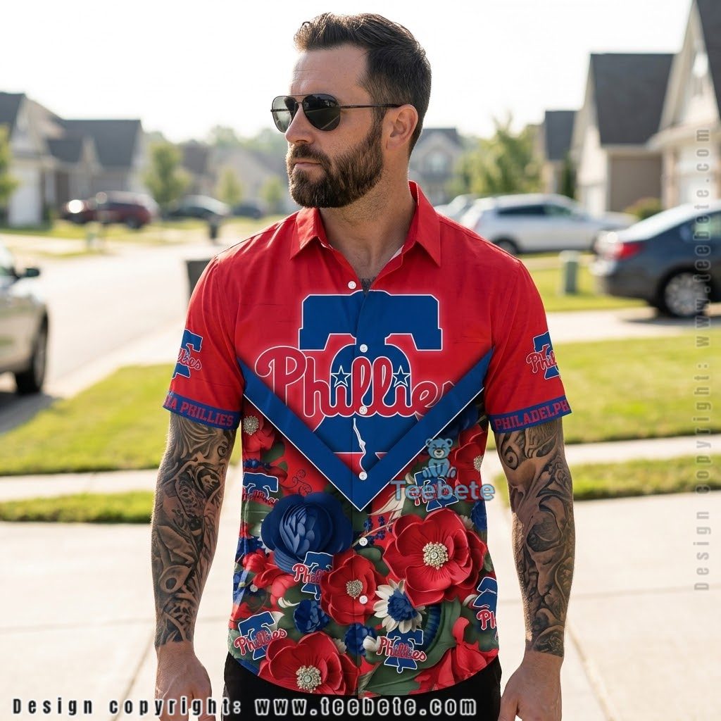 Flamingo Parrot Atlanta Braves Tropical Shirt