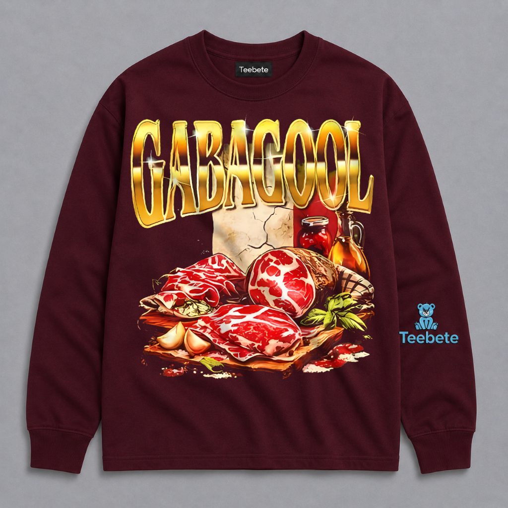 Gabagool Italian Meat Lover Sopranos Funny Long Sleeve Gabagool Italian Meat Lover Sopranos Funny Long Sleeve