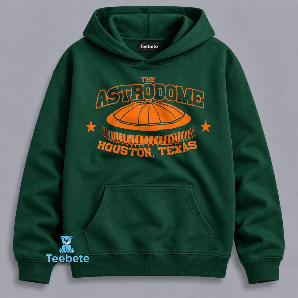 Houston Astrodome Vintage Stadium Texas Souvenir Hoodie Houston Astrodome Vintage Stadium Texas Souvenir Hoodie