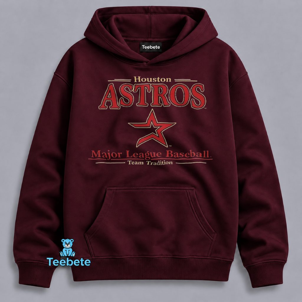 Houston Astros Major League Baseball Team Tradition Classic Hoodie Houston Astros Major League Baseball Team Tradition Classic Hoodie