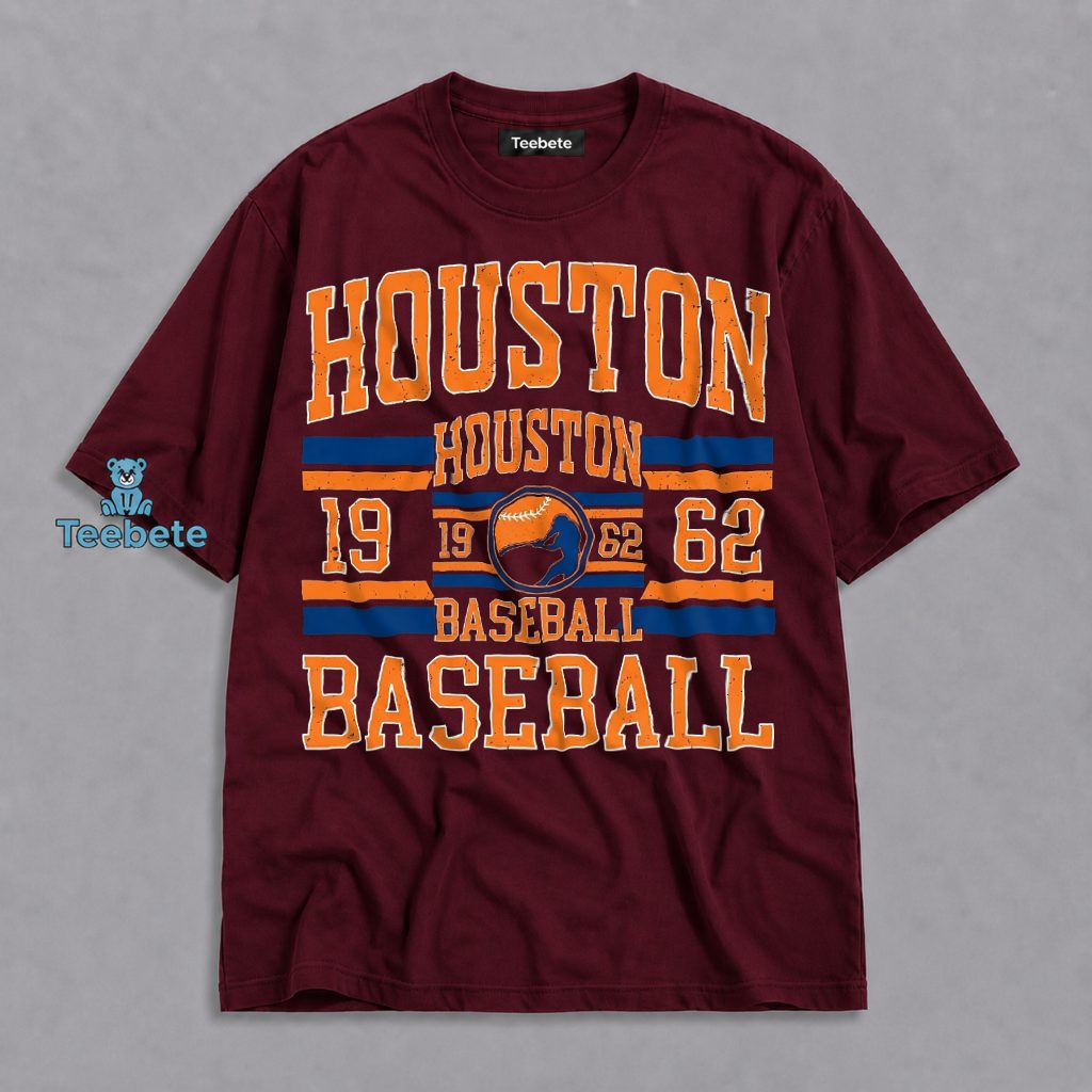 Houston Baseball 1962 Established Vintage Fan Shirt