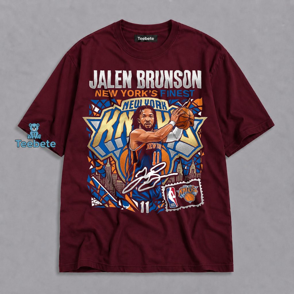 Jalen Brunson New Yorks Finest Knicks Champion Shirt