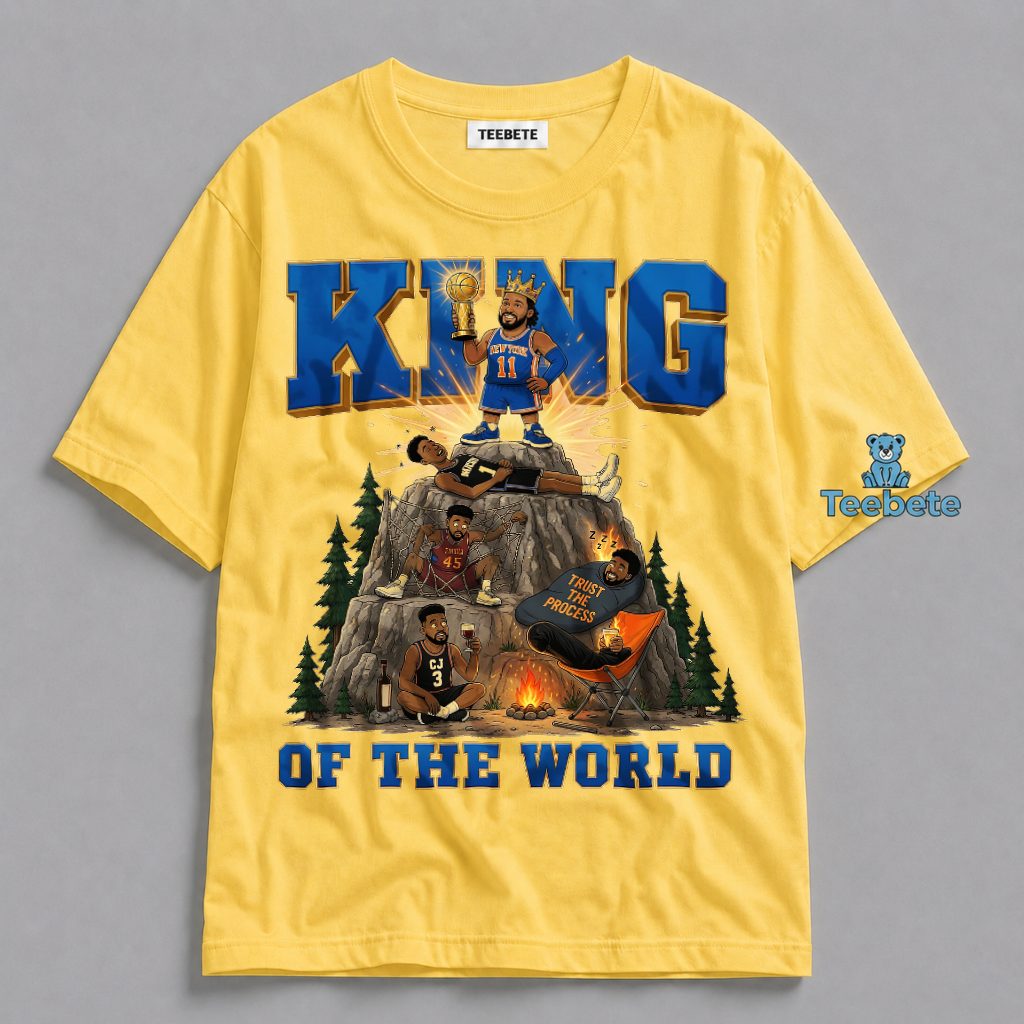 King Of The World Brunson New York Knicks 2026 NBA Champions Shirt