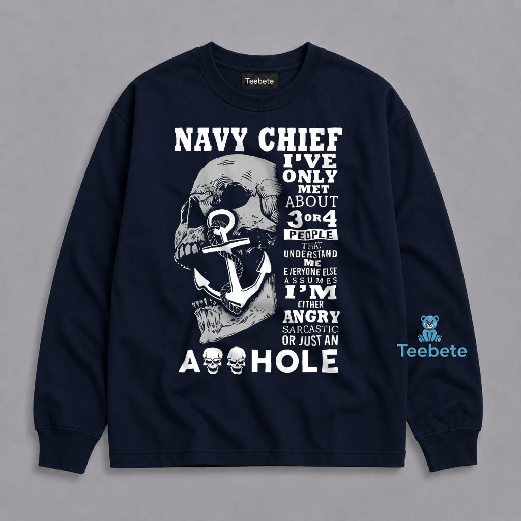 Navy Chief Only 3 Or 4 People Truly Understand Me Long Sleeve Navy Chief Only 3 Or 4 People Truly Understand Me Long Sleeve