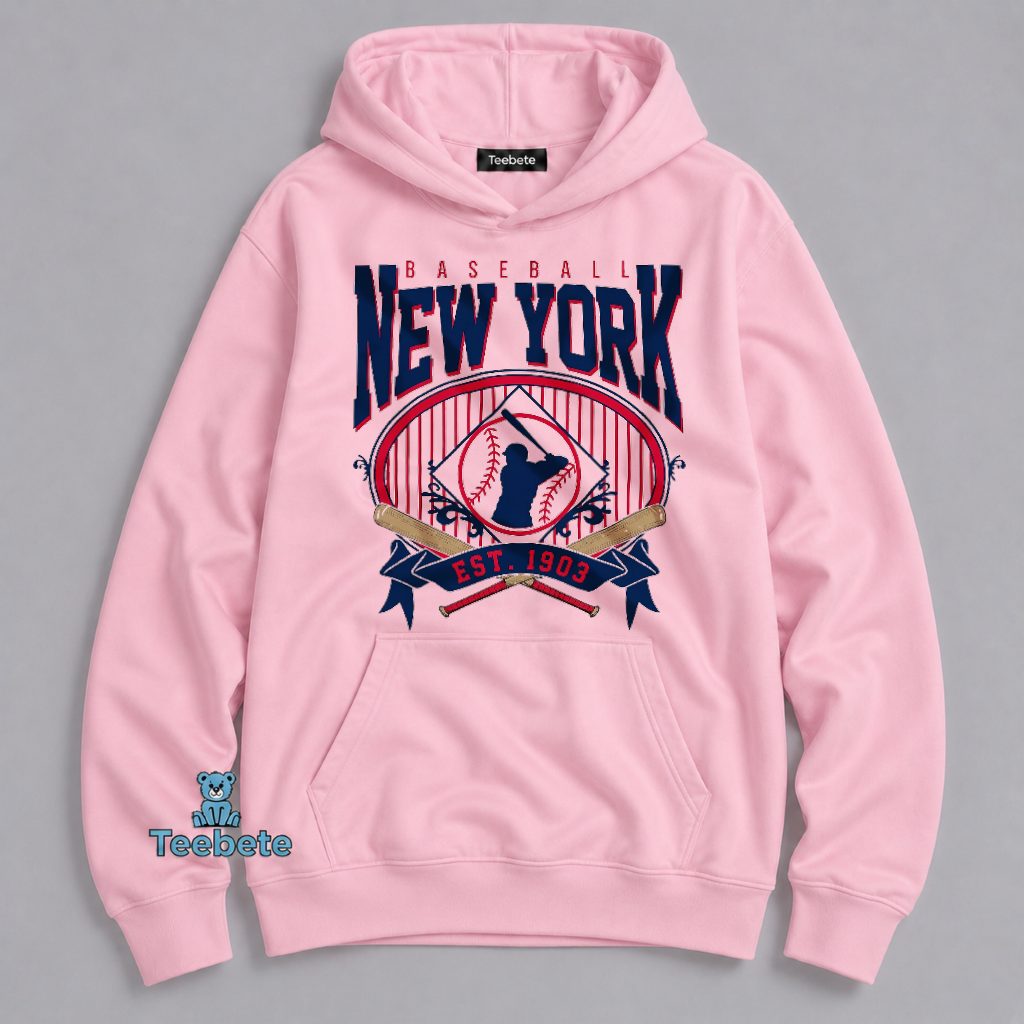 New York Baseball Est 1903 Retro Hoodie New York Baseball Est 1903 Retro Hoodie