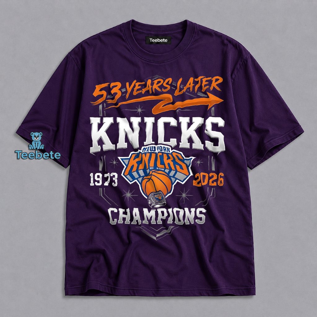 New York Knicks 1973 To 2026 53 Years Of Champions Shirt