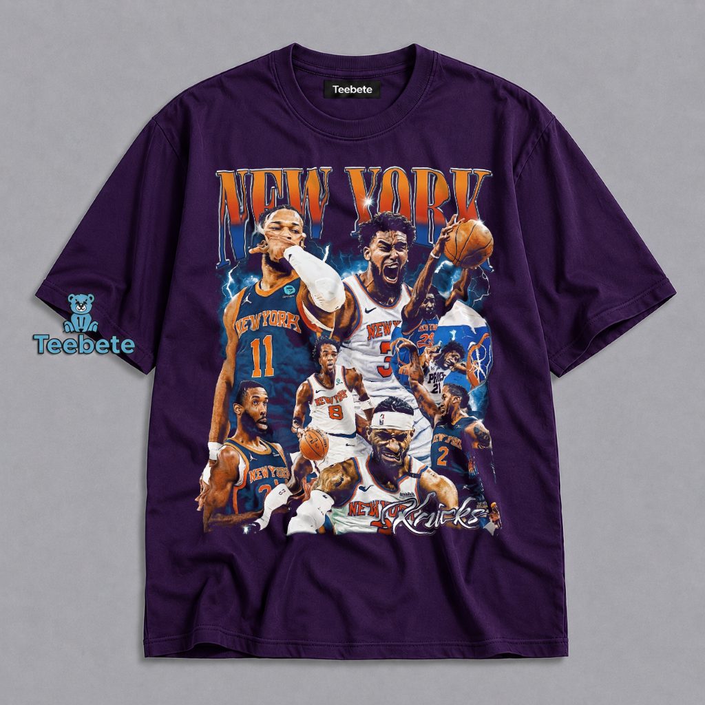New York Knicks Basketball Bootleg Rap Vintage Shirt