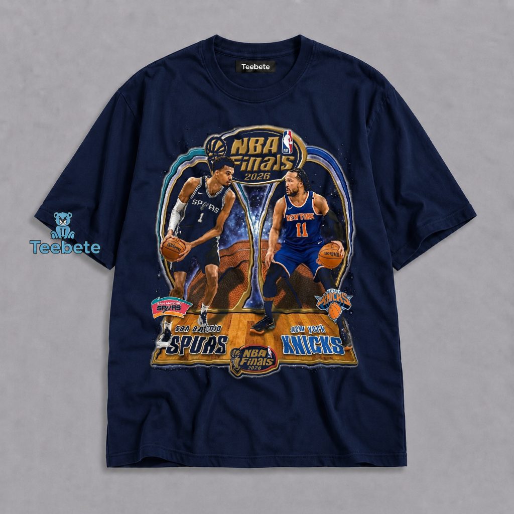 New York Knicks Vs San Antonio Spurs 2026 NBA Finals Matchup Shirt