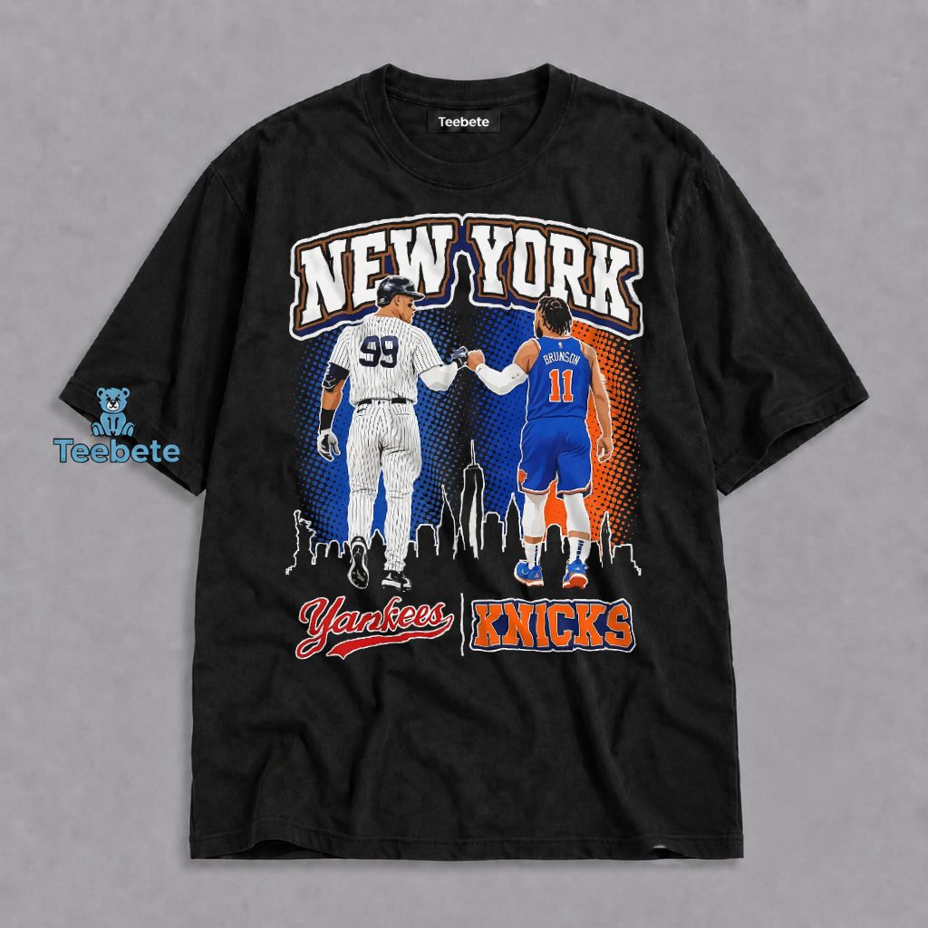New York Yankees Knicks City Pride Sports Mashup Shirt