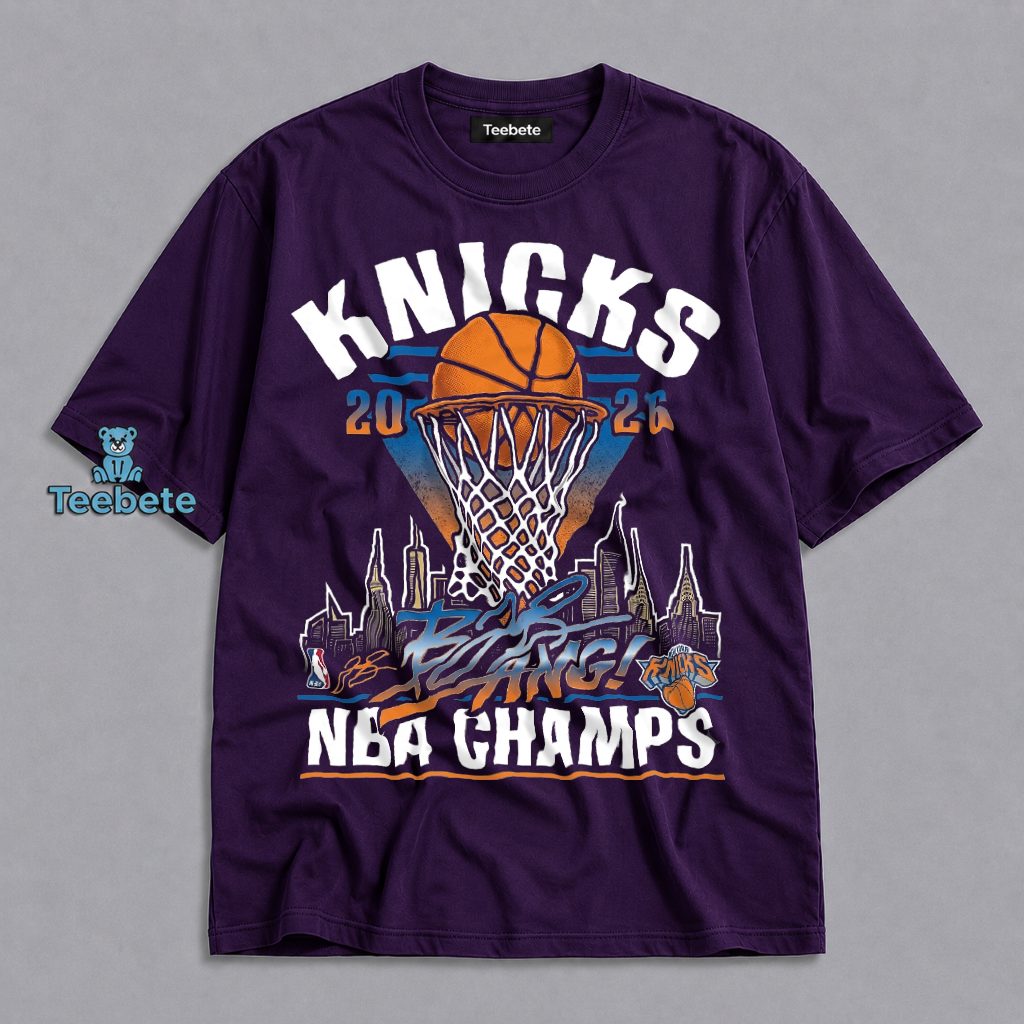 NY Knicks NBA Champions Winners Merch 2026 Shirt