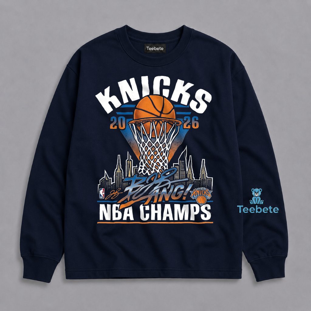 NY Knicks NBA Champions Winners Merch 2026 Long Sleeve NY Knicks NBA Champions Winners Merch 2026 Long Sleeve