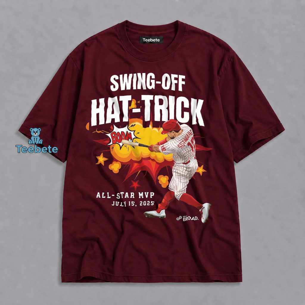 Phillies All Star MVP Hat Trick Swing Baseball Shirt