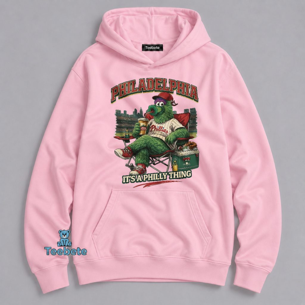 Phillies Phanatic Its A Philly Thing Tailgate Hoodie Phillies Phanatic Its A Philly Thing Tailgate Hoodie