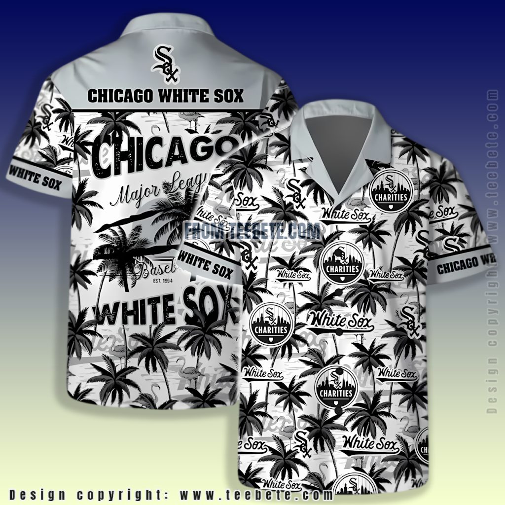 Retro Palm Chicago White Sox Hawaiian Shirt