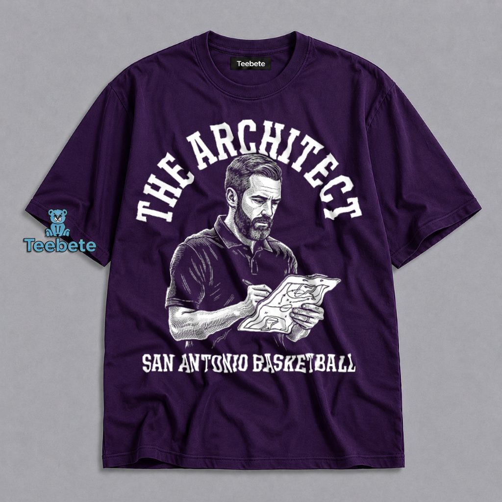 San Antonio Coach Mitch Johnson Strategy Basketball Shirt
