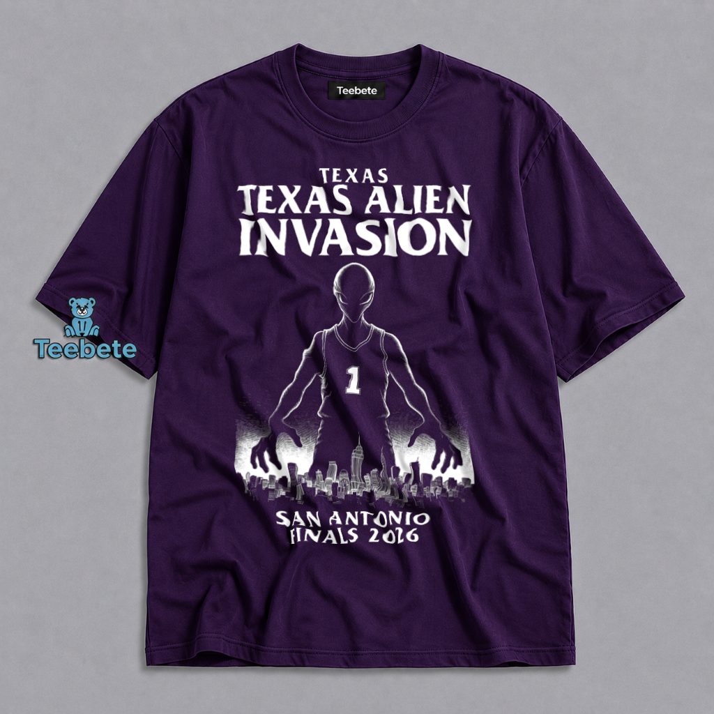 San Antonio Texas Alien Invasion Basketball Shirt