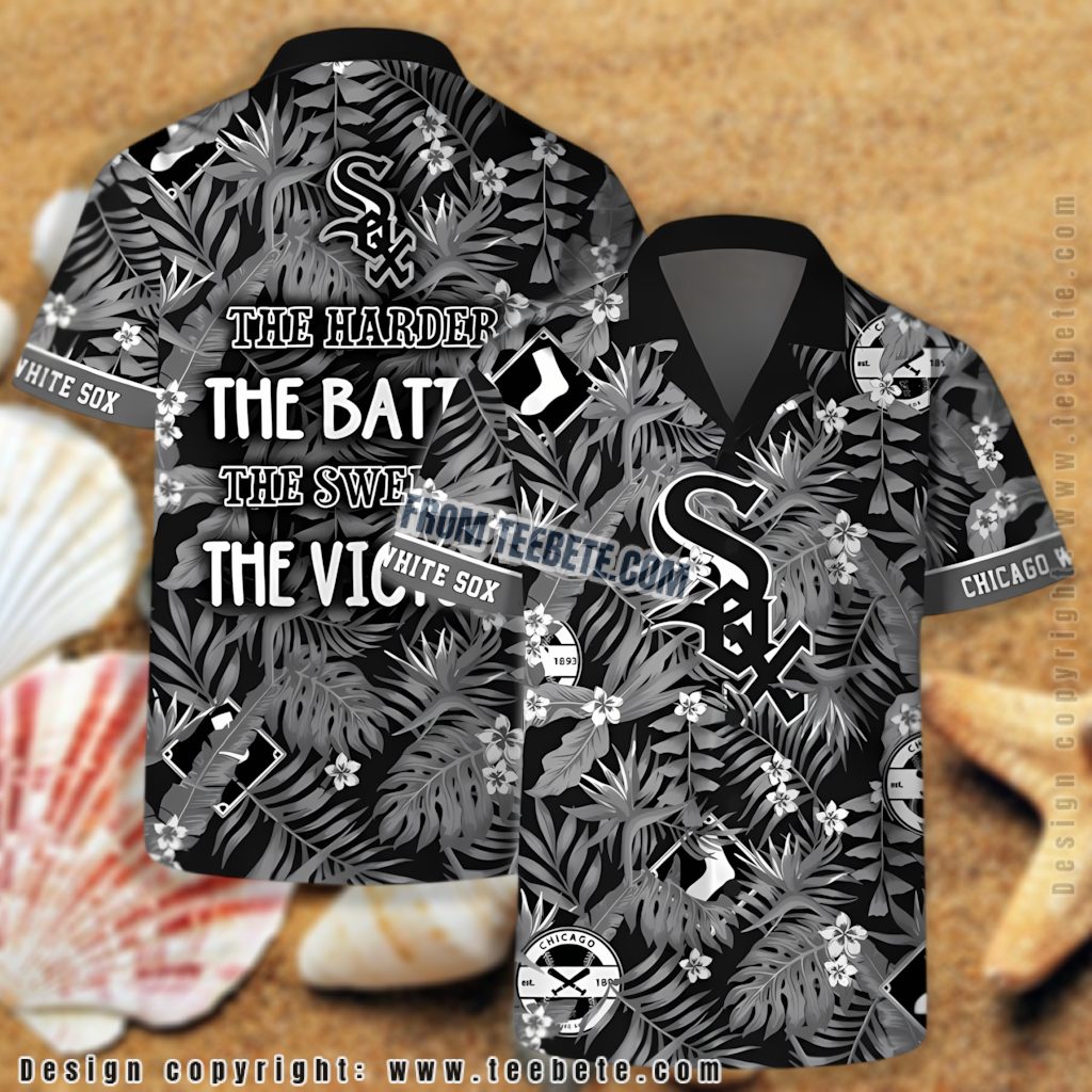 Slogan Chicago White Sox Tropical Shirt Version 2 Slogan Chicago White Sox Tropical Shirt Version 2