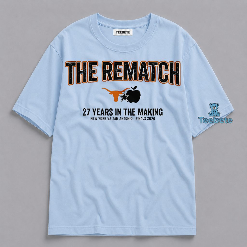 Spurs vs Knicks 1999 Rematch Basketball Milestone Shirt