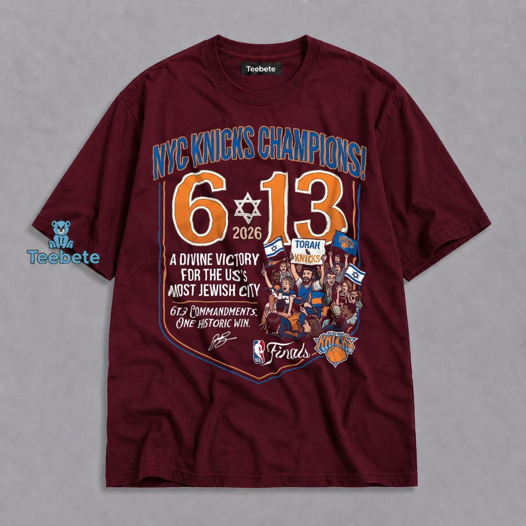 The 613 Miracle New York Knicks 2026 NBA Champions Jewish City Shirt