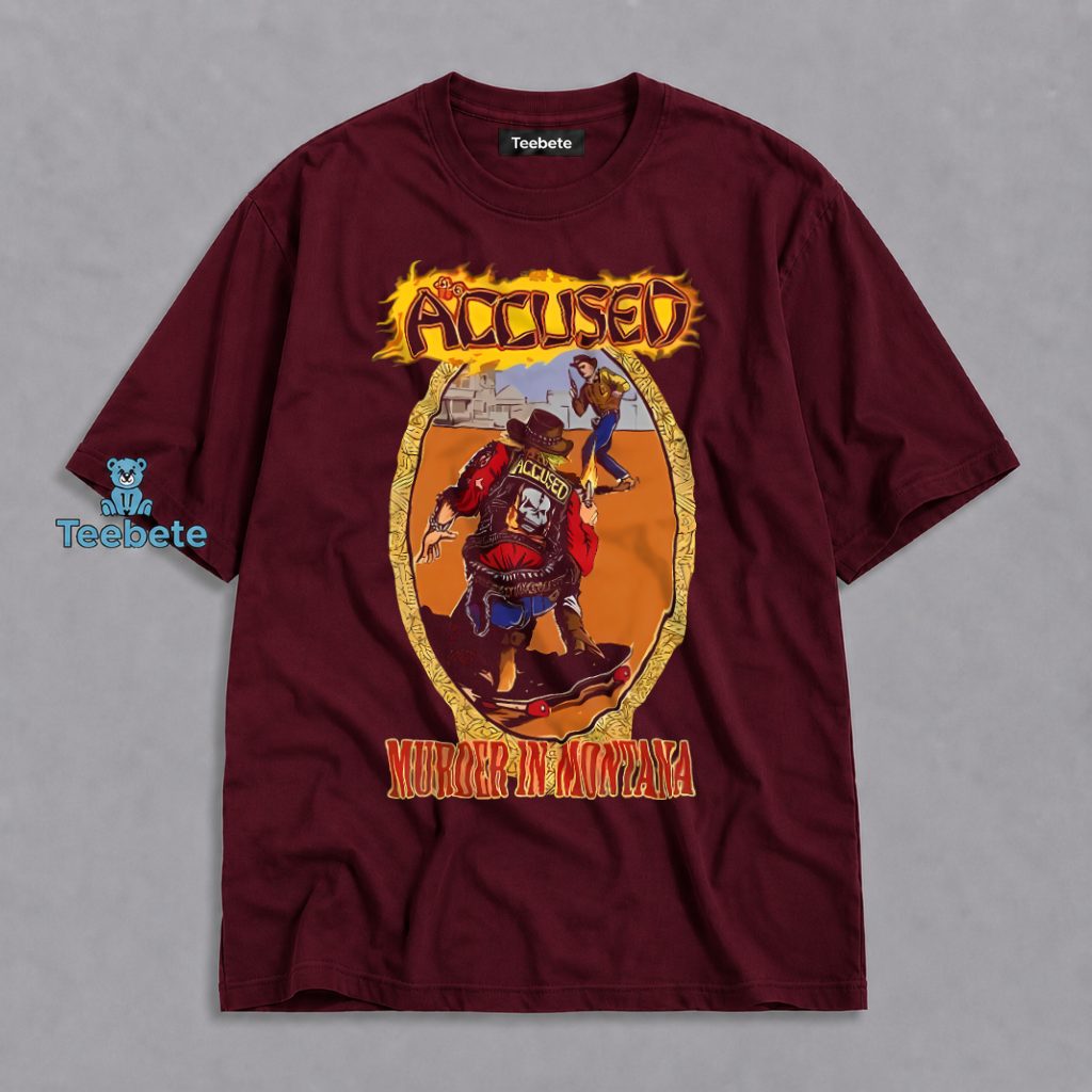 The Accused Murder In Montana Punk Rock Band Vintage Shirt