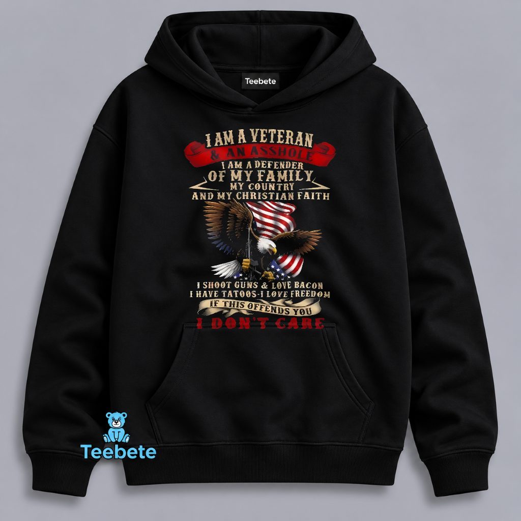 Veteran Defender Of Family Country Christian Faith Shoot Guns Love Freedom If Offended I Don't Care Hoodie Veteran Defender Of Family Country Christian Faith Shoot Guns Love Freedom If Offended I Don't Care Hoodie