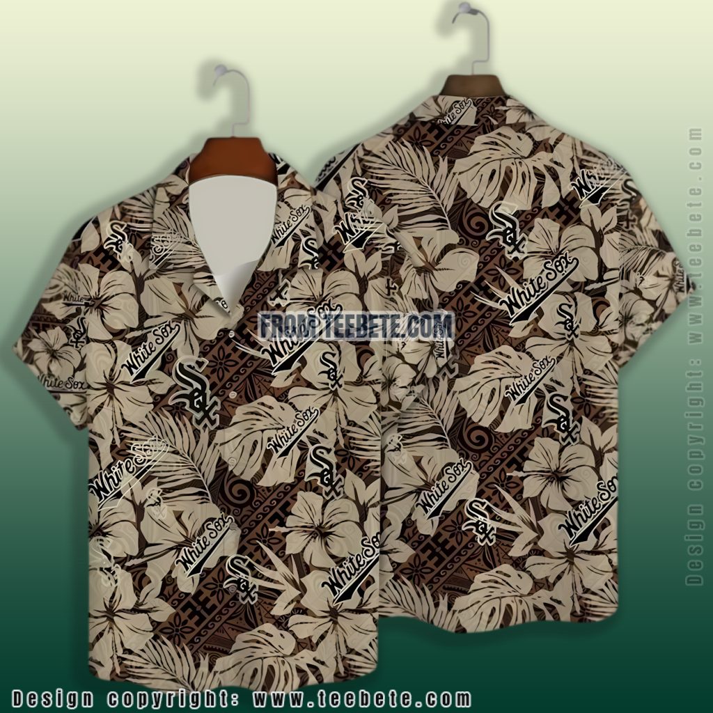Surf Car Chicago White Sox Hawaiian Shirt