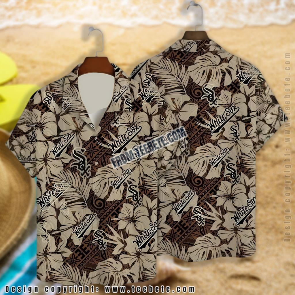 Vintage Hibiscus Chicago White Sox Tropical Shirt Version 2 Vintage Hibiscus Chicago White Sox Tropical Shirt Version 2