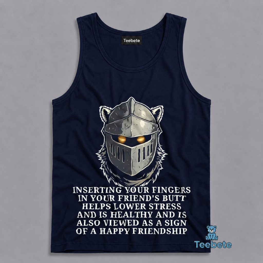 Wolf Knight Poking Friends In The Butt For Stress Relief Friendship Tanktop Wolf Knight Poking Friends In The Butt For Stress Relief Friendship Tanktop