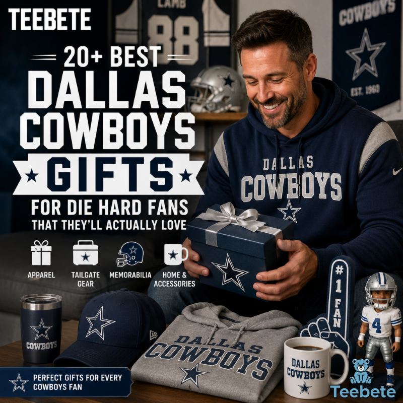 20+ Best Dallas Cowboys Gifts for Die Hard Fans That They'll Actually Love