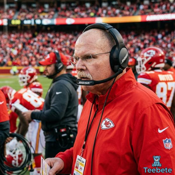 Andy Reid and the Kansas City Chiefs: Building a Modern Dynasty 12 Andy Reid Kansas City Chiefs Sideline Portrait