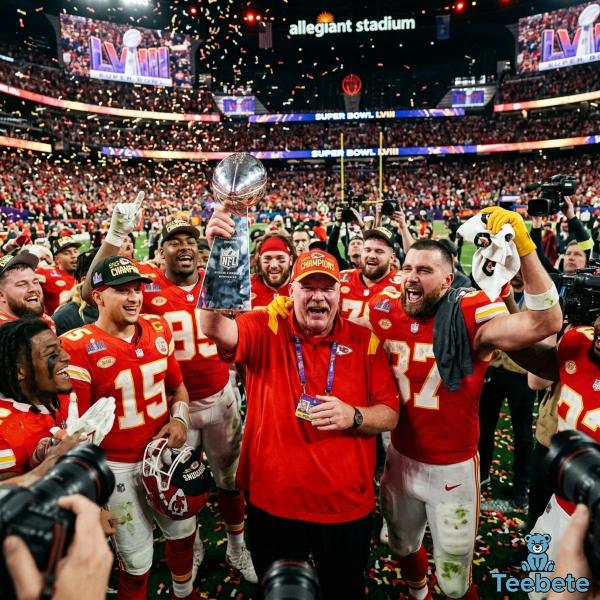 Andy Reid and the Kansas City Chiefs: Building a Modern Dynasty 15 Andy Reid Super Bowl Championship Celebration