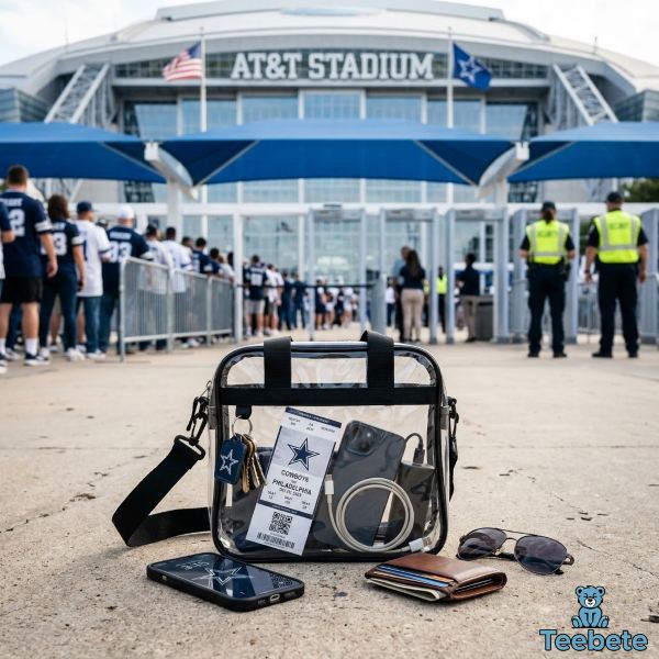 Approved Clear Bag For ATT Stadium Entry