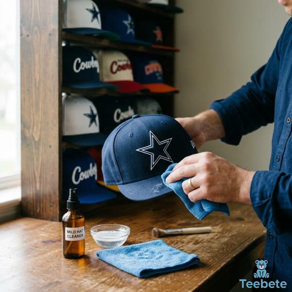 Cleaning Dallas Cowboys Hat Properly