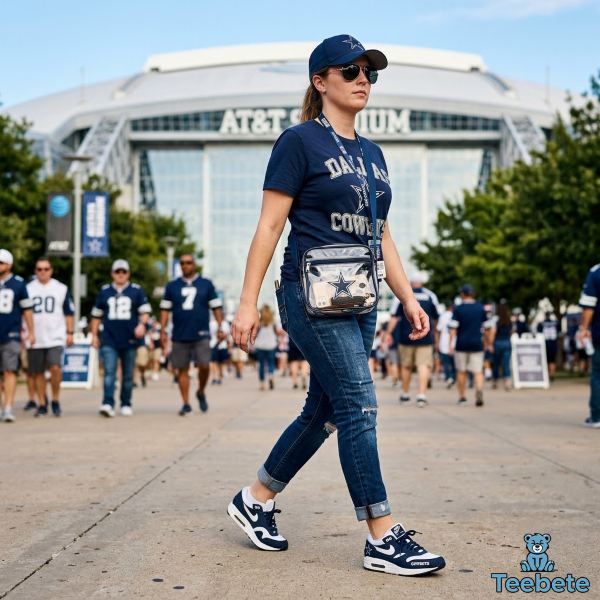 Comfortable Cowboys Fan Outfit At ATT Stadium