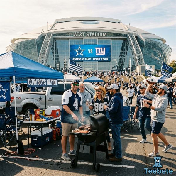 Cowboys Tailgate Before ATT Stadium Game