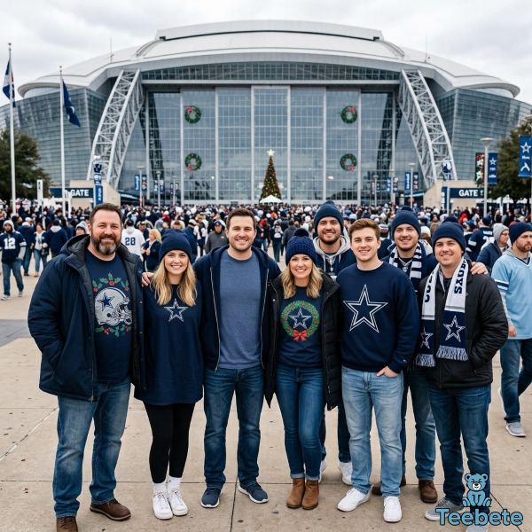 Dallas Cowboys Christmas Shirt Style Trends