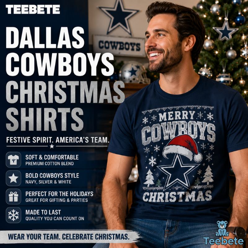 Dallas Cowboys Christmas Shirts What Fans Are Wearing