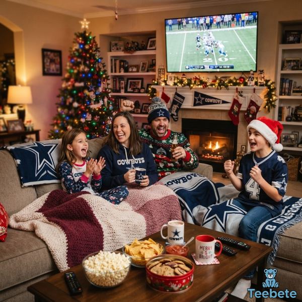 Dallas Cowboys Game Day Living Room Comfort