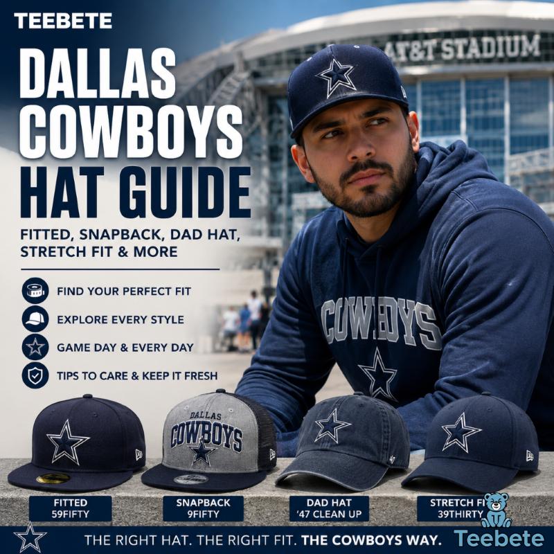 Dallas Cowboys Hat Guide Fitted, Snapback, and More