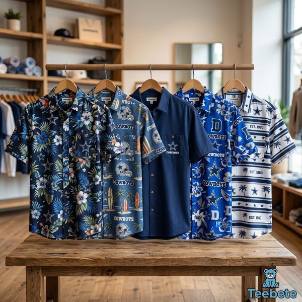Dallas Cowboys Hawaiian Shirt Design Styles