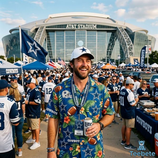 Dallas Cowboys Hawaiian Shirt Game Day Style