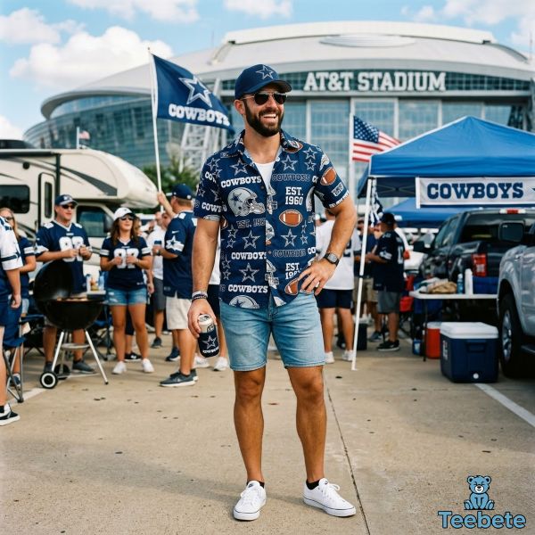 Dallas Cowboys Hawaiian Shirt Outfit Ideas