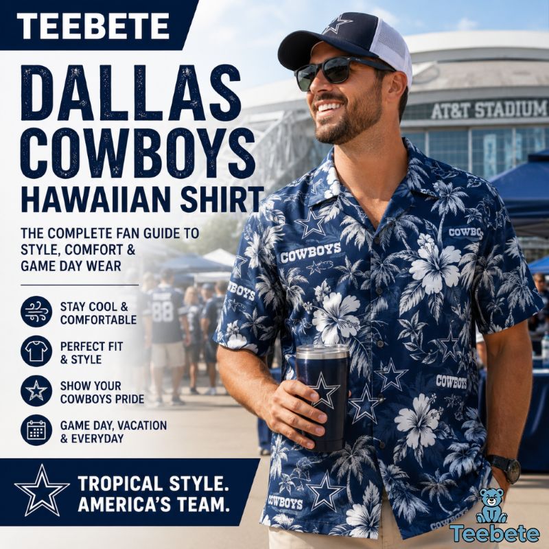Dallas Cowboys Hawaiian Shirt The Complete Fan Guide to Style, Comfort, and Game Day Wear