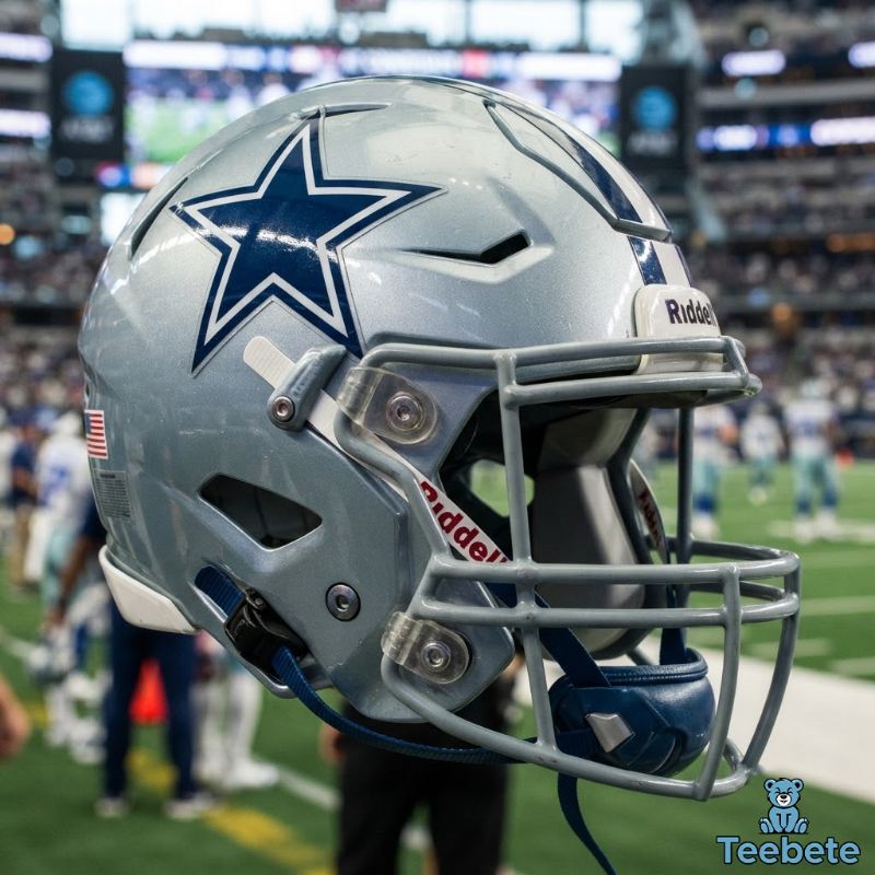 Dallas Cowboys Helmet Star Logo Detail